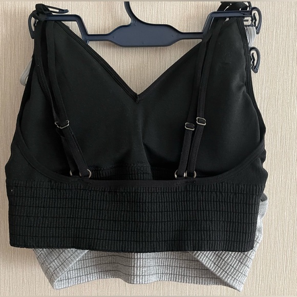 Lucky Brand 2pc Seamless Comfort Pull on Bra Set w/Double Straps Removable Pads - Picture 4 of 9